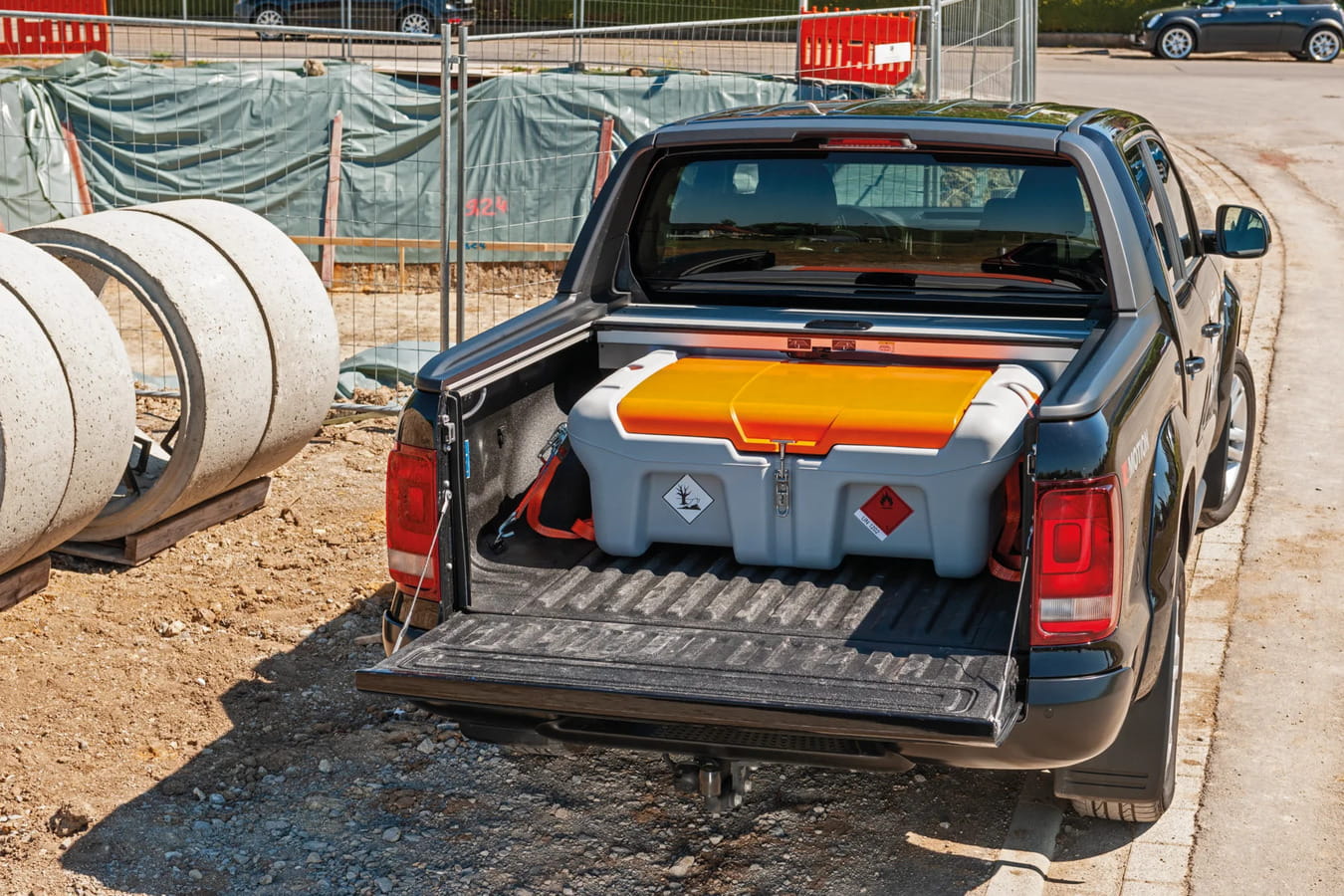 Cemo DT Mobil Easy 210 y 440 litros: depósito de gasoil móvil ADR homologado